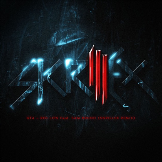 Cover artwork for Red Lips (feat. Sam Bruno) [Skrillex Remix]
