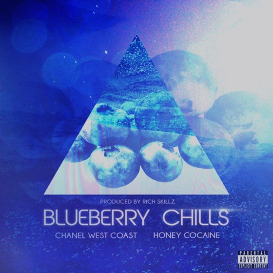 Cover artwork for Blueberry Chills (feat. Honey Cocaine)