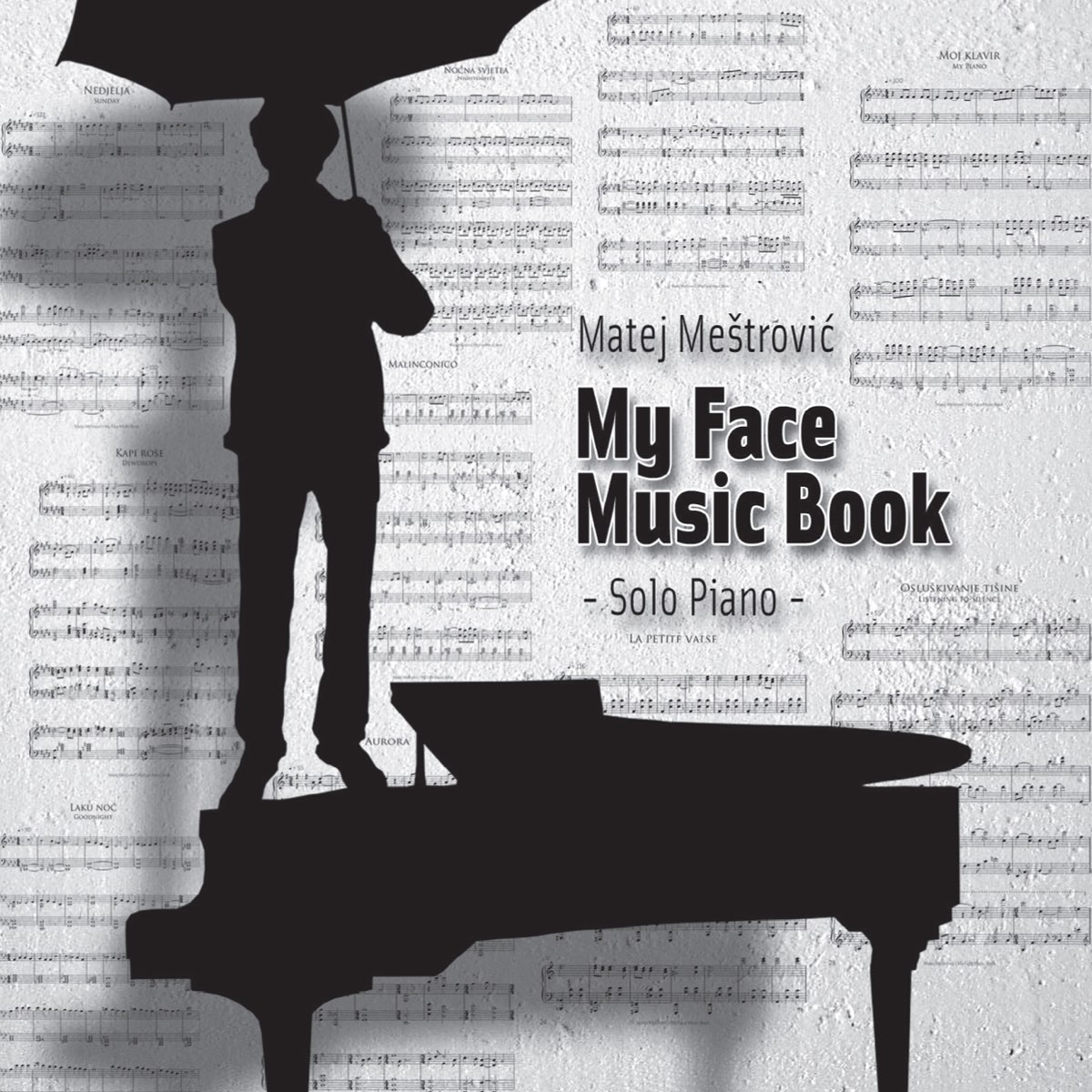 Music book. Face the Music.