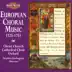 European Choral Music album cover