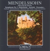 Mendelssohn: A Midsummer Night's Dream Overture & Symphony No. 3 in A Minor "Scottish" artwork