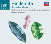 Herbert Blomstedt - Hindemith: Konzertmusik für Streichorchester und Blechbläser - Part 1 - Mässig schnell mit Kraft. Sehr breit