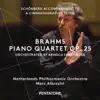 Brahms: Piano Quartet No. 1 in G Minor, Op. 25 (Orch. A. Schoenberg) - Schoenberg: Accompaniment to a Cinematographic Scene, Op. 34 album lyrics, reviews, download