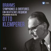 Brahms: Symphonies; Ein deutsches Requiem (Klemperer Legacy) artwork