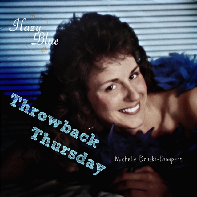Michelle Bruski-Dumpert Hazy Blue Throwback Thursday - EP Album Cover