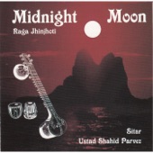 Midnight Moon Raga Jhinjhoti Sitar artwork
