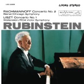Rachmaninoff: Piano Concerto No. 2 in C Minor, Op. 18 - Liszt: Piano Concerto No. 1 in E-Flat Major, S. 124 artwork