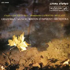 Chopin: Piano Concerto No. 1 in E Minor, Op. 11 - Mendelssohn: Capriccio brillant in B Minor for Piano and Orchestra, Op. 22 by Gary Graffman, Boston Symphony Orchestra & Charles Munch album reviews, ratings, credits