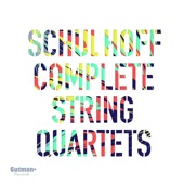 Schulhoff Complete String Quartets artwork