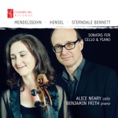 Mendelssohn, Hensel & Sterndale Bennett: Sonatas for Cello & Piano artwork
