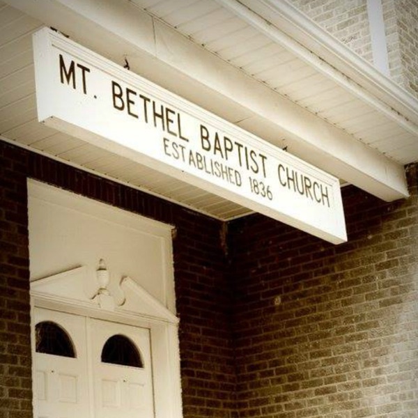 Mt Bethel Baptist Church cover