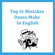 Kay Xander Mellish - Top 35 Mistakes Danes Make in English: A Fun Guide to Small but Significant Errors (Unabridged)