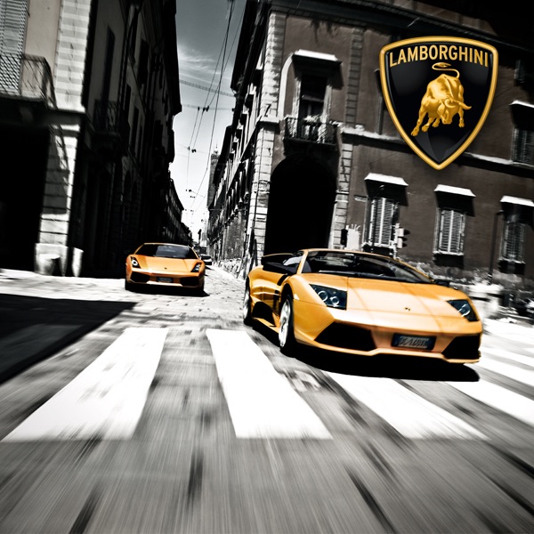 The World of Lamborghini Japan Artwork