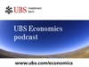 UBS Economics Podcast artwork