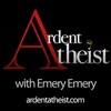 Ardent Atheist with Emery Emery artwork