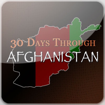 30 Days Through Afghanistan Artwork