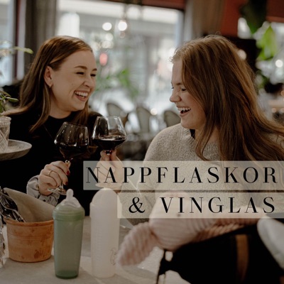 Nappflaskor och vinglas