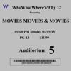 Movies Movies and Movies - whowhatwhereswhy artwork