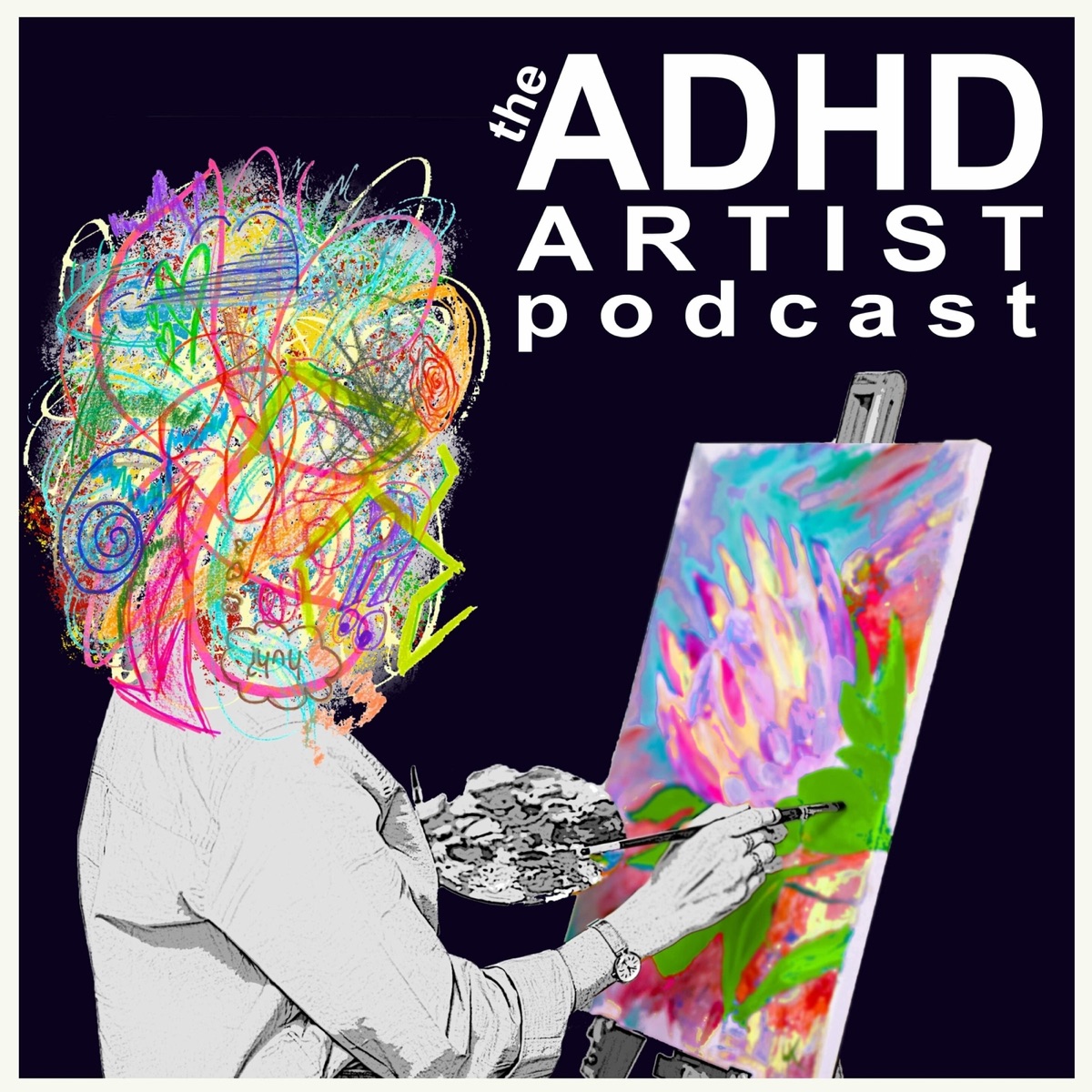 The ADHD Artist Podcast – Podcast bilde
