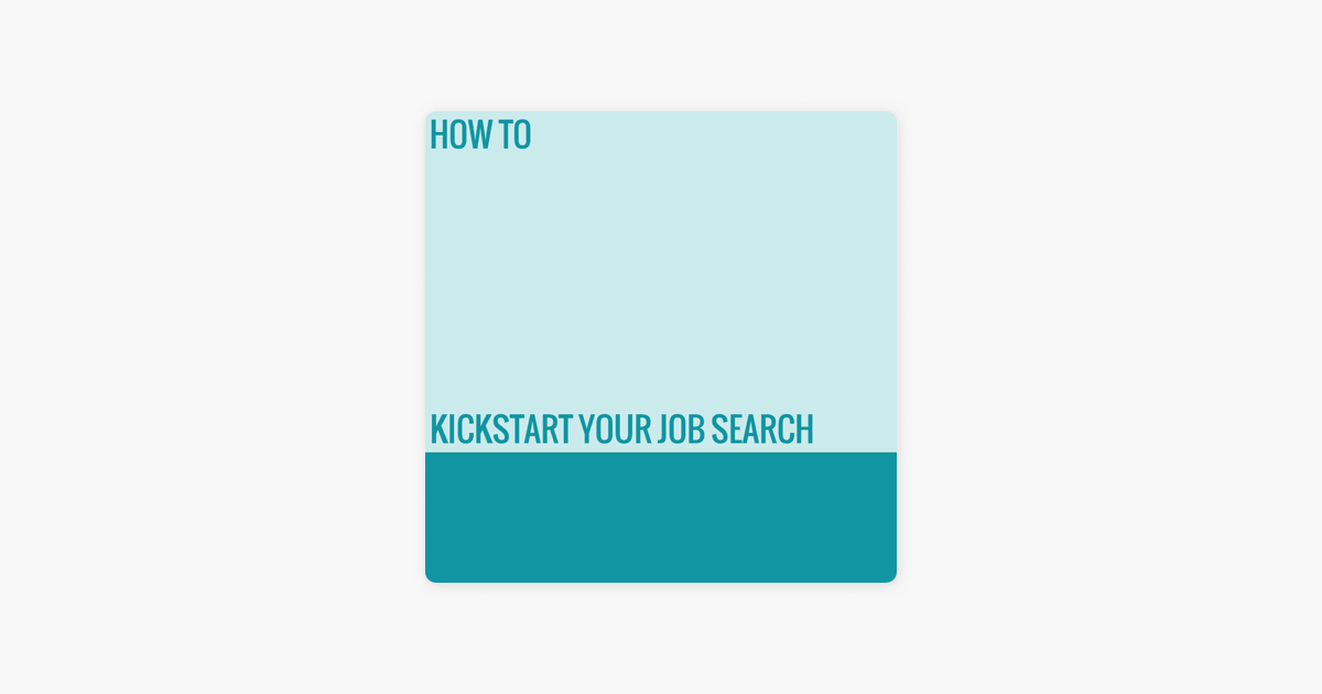 Fish4jobs How To Kick Start Your Job Search On Apple Podcasts - 