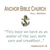 Anchor Bible Church Hull, GA artwork