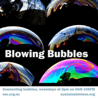 Blowing Bubbles - 04-03-2022 - 374 - Bubbles of Meaningful Change - Clare Curran