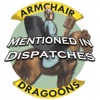 "Mentioned In Dispatches" with the Armchair Dragoons artwork
