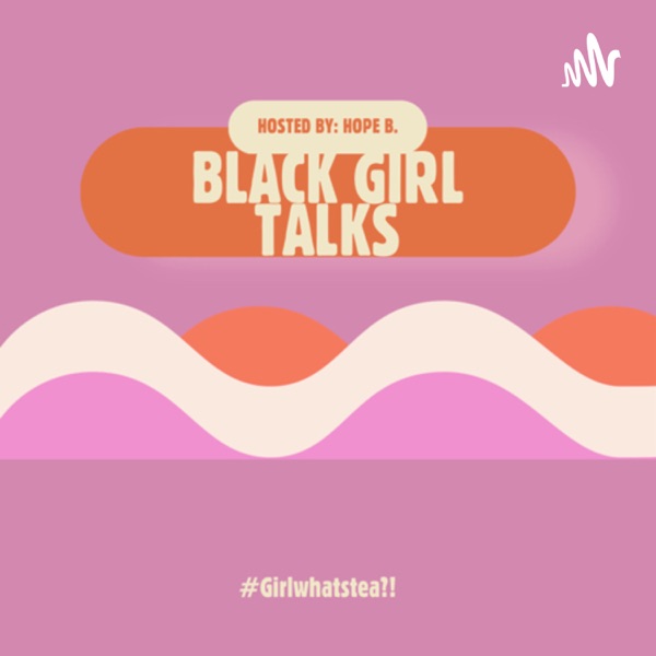 Black girl talks image