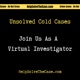 Help Solve The Case - Cold Case, Unsolved True Crime Podcast
