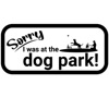 Sorry, I was at the dog park artwork
