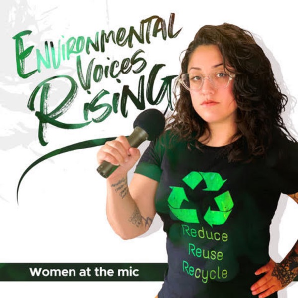 Environmental Voices Rising - Women at the Mic Artwork
