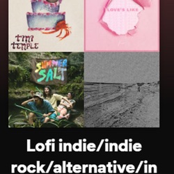 Rock/indie/idie rock