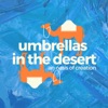 Umbrellas in the Desert artwork