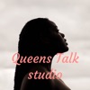 Queens Talk studio artwork