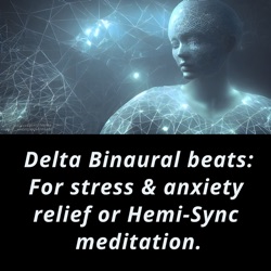 3.6hz Delta Waves binaural beat - With 285Hz Solfeggio for intense deep meditation | Binaural ASMR