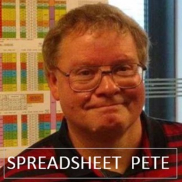 SPREADSHEET PETE PODCASTS : Email SPREADSHEET2020@TALKTALK.NET