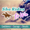 She Rides to Win Show: The Podcast for Competitive Horsewomen