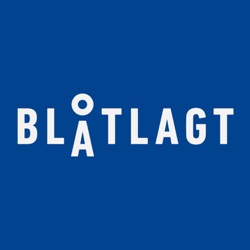 Blåtlagt