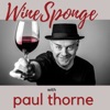 Winesponge with Paul Thorne artwork