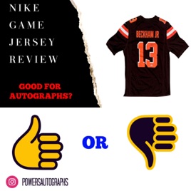 nike game jersey review