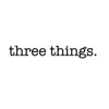 Three Things artwork