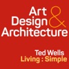 Ted Wells living : simple artwork