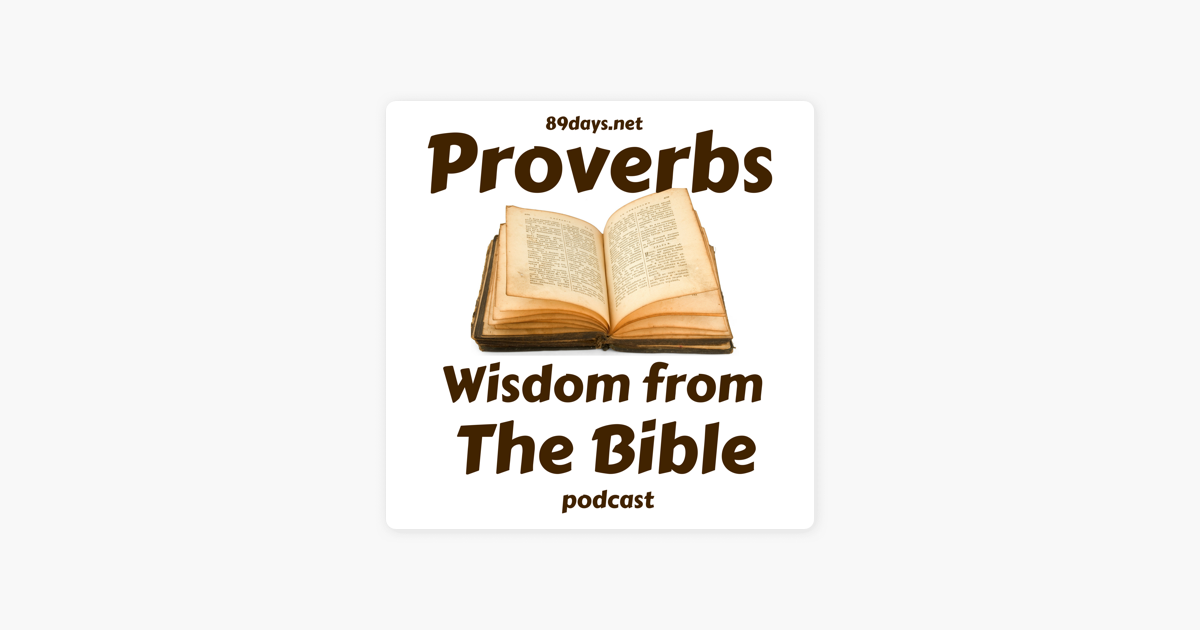 Proverbs In The Bible One Chapter For Everyday On Apple