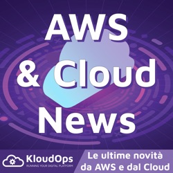 EKS riduzione di prezzo del 50%, EC2 istanze Spot stoppabili, EFS Access Points, EFS in ECS, KMS chiavi asimmetriche, Machine Learning su Aurora