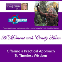 A Moment with Cindy Hurn podcast