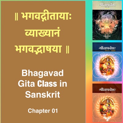 Bhagavad Gita Class (Ch1) in Sanskrit by Dr. K.N. Padmakumar (Samskrita Bharati) Bhagavad Gita Class (Ch1) in Sanskrit by Dr. K.N. Padmakumar (Samskrita Bharati)