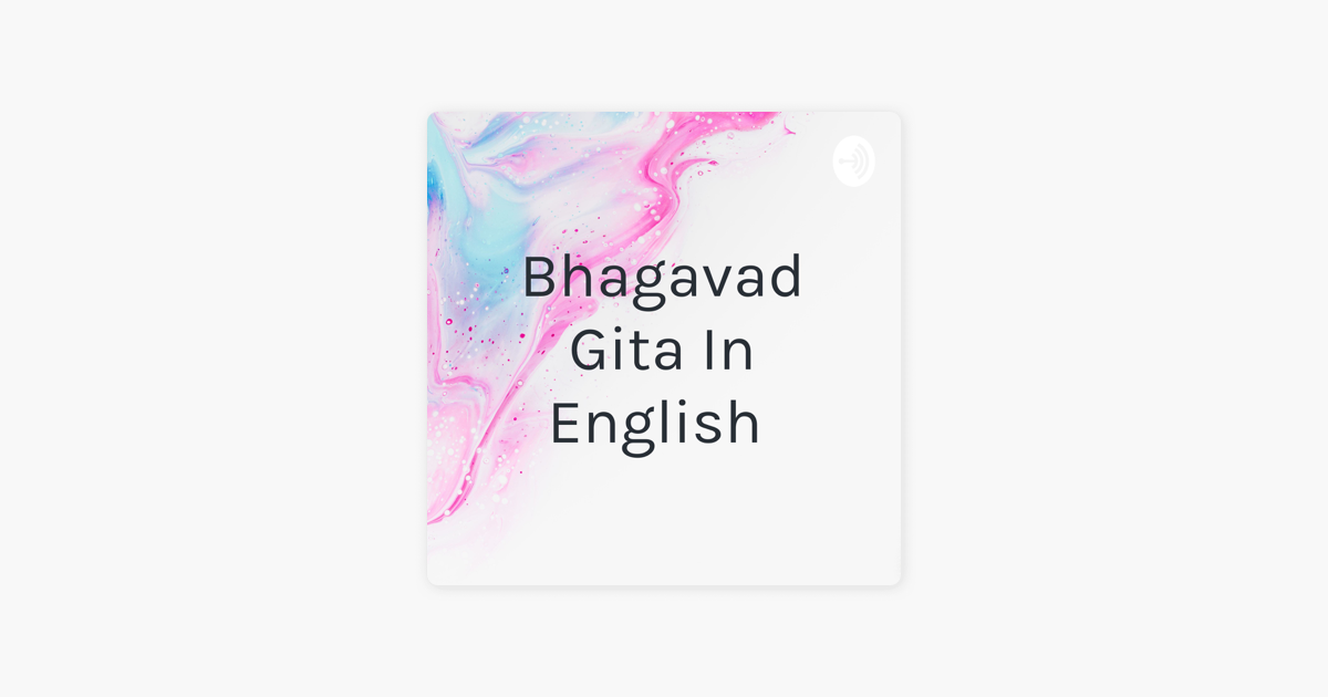 ‎Bhagavad Gita In English on Apple Podcasts