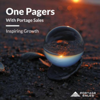 One Pagers with Josh Siegal