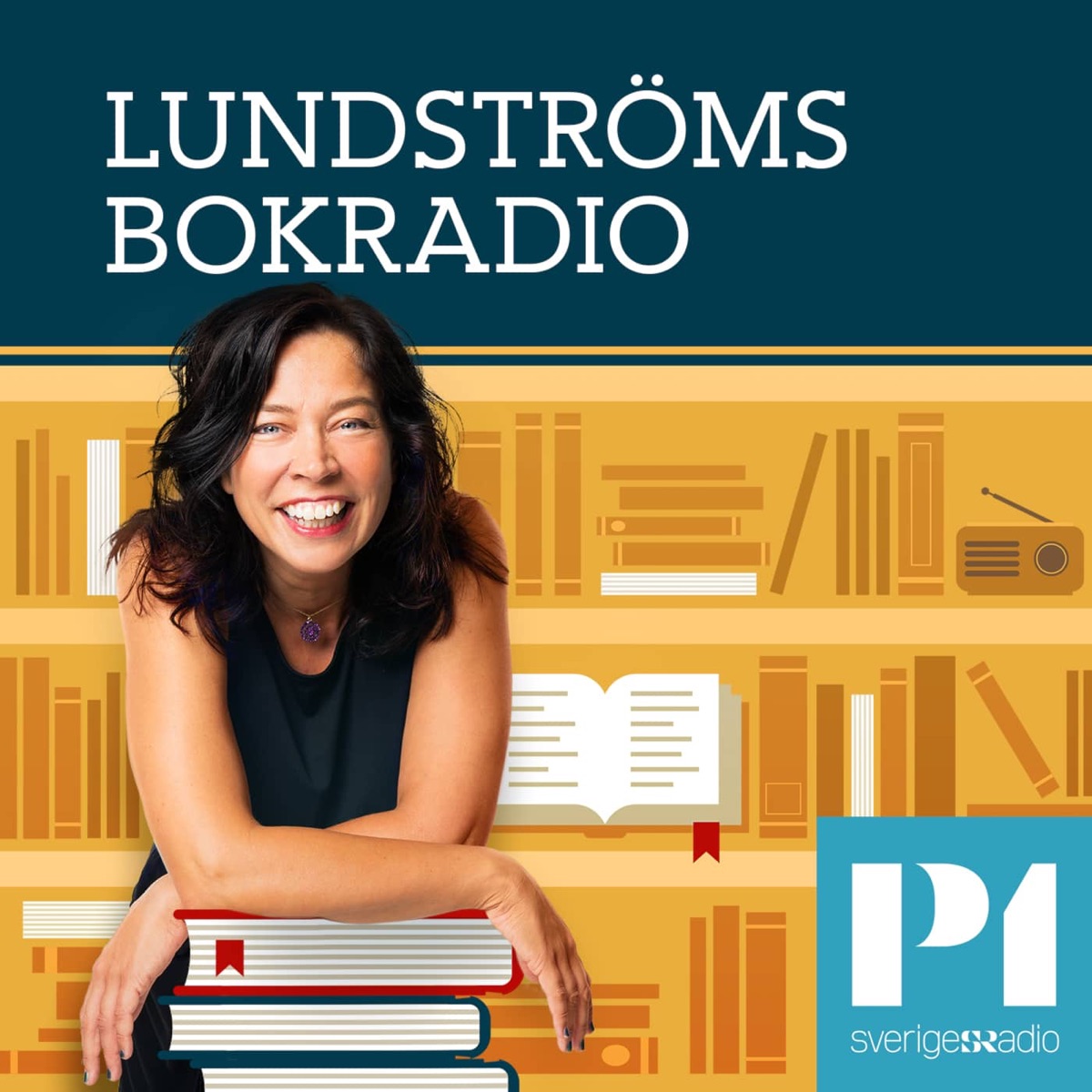 Marie Lundström intervjuar Daniel Bergman i Lundströms bokradio