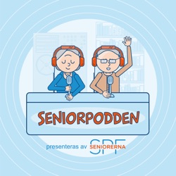 Seniorpodden del 34 med Marie-Louise Lindqvist och Jonas Abrahamnsson, om deras skrivande och författardrömmar.